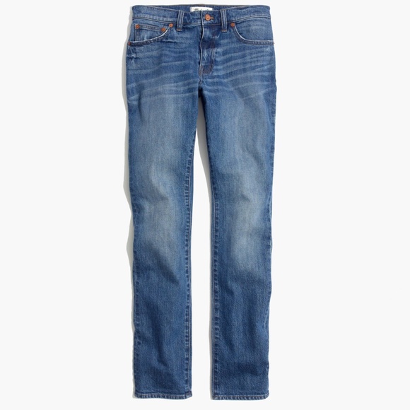 Madewell The Slim BoyJean in Walton Wash Mid Rise - Size 24 - Picture 6 of 15
